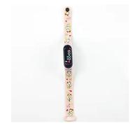 Compatible con Disney StellaLou Children's Electronic LED Watch Personaje de Dibujos Animados Stitch Doraemon Sports Impermeable Anime Watch Regalos for niños (Color : B)