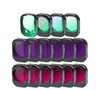 Compatible con dji Mini 4 Pro - Juego de filtros for Lentes de dron K&F Concept, Incluye filtros de cámara UV/CPL/ND/NDPL16-256/Black Mist 1/4/ND1000(16Pcs Set)
