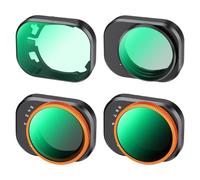 Compatible con dji Mini 4 Pro - Juego de filtros for Lentes de dron K&F Concept, Incluye filtros de cámara UV/CPL/ND/NDPL16-256/Black Mist 1/4/ND1000(UV CPL 2VND)
