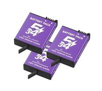 Compatible con dji Osmo Action 5 Pro y 6/4/3 360, batería de 2250 mAh con Caja de Carga Dual LCD(3Battery)