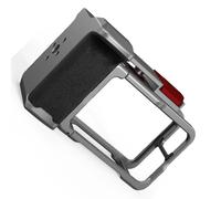 Compatible con dji OSMO Action Series Dual Cold Shoe Hand Grip | Empuñadura con disparador de obturador, zapata fría doble for montaje de accesorios
