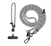 Compatible con dji Pocket 3/Compatible con Insta360 X4/Compatible con cámaras réflex Digitales Nikon - Correa de Hombro con Rosca de 1/4" (85 cm) y Correa de muñeca antirrobo(Zebra)