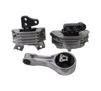 Compatible con Dodge Journey 2.4L 4L 2011-2017 5147130AE A5754 3PCS Soporte de Motor, transmisión y Amortiguador de torsión
