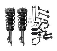 Compatible Con Dodge Para Challenger 2011 3,6 Litros V6 RWD SE SXT SXT Plus K80822 Puntales Completos Delanteros De Coche Con Conjunto De Brazo De Control Suspensión de Ruedas