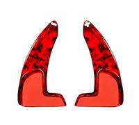 Compatible Con Dodge Para Challenger SRT 2012 Piezas De Extensión ABS Forjado Rojo Volante De Coche Paleta De Cambio De Marchas