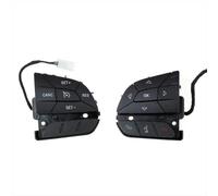 Compatible con Dodge para Charger 200 300 2014 2015 2016 2017 2018 68146891AC Interruptor de audio para volante de coche, botón de control de crucero, pieza de accesorios de coche