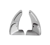 Compatible con Dodge para Charger para Challenger 2015-2021 para Durango 2014-2021 Extensión De La Palanca De Cambios del Volante para El Interior del Coche Paleta Cambio Volante(Silver)