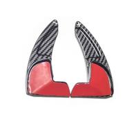 Compatible Con Dodge Para Durango 2014-2022 2023 Para Charger Para Challenger 2015-2024 Cubierta Extensión Para Palanca De Cambios Del Volante Del Coche Levas cambio volante(Negro)