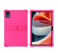 Compatible con Doogee T20 10.4 Pulgadas Tablet PC 4 Esquinas a Prueba de Golpes Airbags Silicona Suave T20S Soporte Ajustable Cubierta precisa(Pink,DOOGEE T20S)
