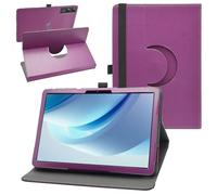 Compatible con DOOGEE U13 Funda,de Cuero PU con rotación de 360°Funda para DOOGEE Tab E3 Pro/Blackview Mega 8/SVITOO P1300 de 13 Pulgadas Tableta,Color Púrpura