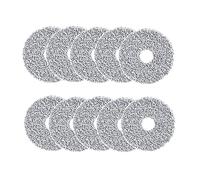 Compatible Con Dreame, Bandeja For Mopa For L10s Ultra, L10s Pro Y L10 Prime; Compatible Con Mijia, Soporte For Paño De Mopa S10+, X10+ Y X20+. Piezas De Repuesto.(L10s Mop 10PC)