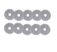 Compatible con Dreame Bot L10s Pro L10 Prime, accesorios de repuesto, cepillo lateral principal, filtro Hepa, paño de mopa, repuestos(Light yellow)