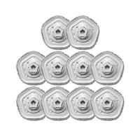 Compatible con Dreame Bot W10 / W10 PRO accesorios Robot aspirador filtro HEPA cepillo lateral principal paño de mopa almohadilla piezas de repuesto(Grey)