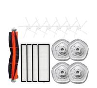 Compatible Con Dreame Bot W10 W10pro, Piezas De Aspiradora, Filtro De Cepillo Lateral Principal, Paño De Mopa, Accesorios De Repuesto(Set 13)