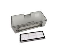 Compatible con Dreame, D20, Caja De Polvo Negra con Filtro, Repuestos, Accesorios De Robot Aspirador