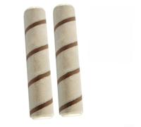 Compatible con Dreame For V12 Slim para Mi Dual Brush Partes de aspiradora Cabezal de cepillo de doble rodillo con giro de 180 grados para esquinas estrechas y depilación Blanco Juego de dos