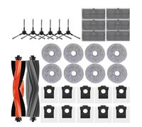 Compatible con Dreame L10s Pro Ultra Heat, X30 Ultra, X30 Pro, accesorios de repuesto for aspiradoras, cepillo lateral principal, filtro, mopa, bolsa for polvo.(Green)