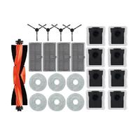 Compatible con Dreame L10s Pro Ultra Heat, X30 Ultra, X30 Pro, accesorios de repuesto para aspiradora Dreame L10s Pro Ultra Heat, bolsa de polvo para fregona (caqui oscuro)