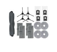 Compatible con Dreame L10s Pro Ultra Heat, X30 Ultra, X30 Pro Plus Kit de Piezas de aspiradora Cepillo Filtro Mopa Paño Bolsa for Polvo Accesorios(Set 11)