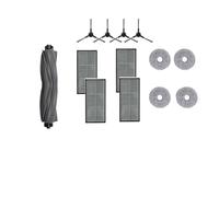 Compatible con Dreame L10s Ultra Gen 2 / L30s Ultra / L30 Pro Ultra Accesorios Piezas Rodillo principal Cepillo lateral Filtro HEPA Paño de fregona Bolsa for polvo(Set7)