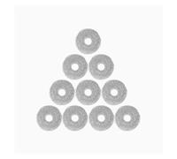 Compatible con Dreame L10s Ultra Gen2 Accesorios Goma Cepillo Lateral Principal Paño de fregona Bolsa de Polvo Filtro Piezas de Repuesto for Robot Aspirador(10 Mop Cloths)
