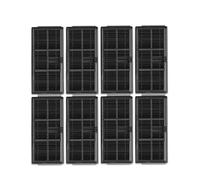 Compatible con Dreame L10s Ultra Gen2 / X30 Ultra Robot Aspirador Accesorios Cepillo Lateral Principal Paño de Fregona Filtro HEPA Bolsa de Polvo Repuestos(Dark Grey)