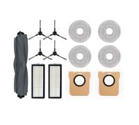 Compatible Con Dreame L20 Ultra Accesorios De Robot Aspirador Cepillo Principal Cepillo Lateral Filtro HEPA Paños De Fregona Bolsa De Polvo Par De Repuesto(B)
