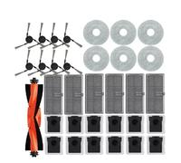 Compatible Con Dreame L40 Ultra / X40 Ultra. Accesorios For Robot Aspirador: Bolsas For Polvo, Mopa, Cepillo Principal, Cepillo Lateral, Paño, Filtro Y Repuestos.(33PCS-c)