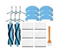 Compatible con Dreame Mova E10,E20/TrouverE10,E20Pro Plus/Ultenic D10,T10 Lite,T20 Pro/Proscenic Q8 MAX 24 Uds Kit de Accesorios(20)