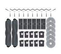 Compatible con Dreame Mova E30 Ultra piezas de repuesto for aspiradora, rodillo Tricut principal, cepillo lateral, filtro Hepa, paño for fregona, bolsa for polvo, accesorios(MULTI)