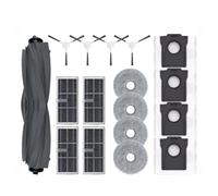 Compatible con Dreame Mova E30 Ultra piezas de repuesto for aspiradora, rodillo Tricut principal, cepillo lateral, filtro Hepa, paño for fregona, bolsa for polvo, accesorios(Lavender)