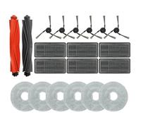 Compatible con Dreame, X40 Pro Ultra, Piezas De Aspiradora, Rodillo Principal, Cepillo Lateral, Filtro, Paño De Fregona, Accesorios