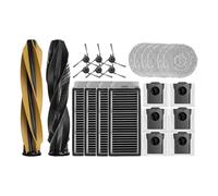 Compatible con Dreame X50 Ultra Complete Robot / L40S Pro Master Vacuum Cepillo Lateral Principal Filtro HEPA Mopa Bolsa de Polvo Piezas