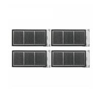 Compatible con Dreame X50 Ultra / S40 Enhanced Edition Robot Aspirador Accesorios Rodillo Principal Cepillo Lateral Filtro HEPA Mopa Bolsa for Polvo Piezas(Dark Grey)