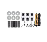 Compatible con Dreame X50 Ultra/X50 Master/L50 Pro Ultra, Robot Aspirador autovaciante, Cepillo Lateral Principal, Filtro de fregona, Bolsas de Polvo