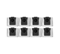 Compatible con Dreame X50s Pro Master Robot Accesorios de aspiradora Cepillo Lateral Principal Filtro HEPA paños de fregona Bolsa de Polvo Piezas de Repuesto(Red)