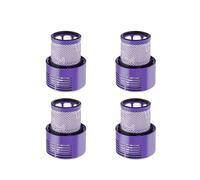 Compatible con Dyson V10. Filtro HEPA, accesorios for aspiradora robot. Filtro lavable, repuestos de limpieza.(4pcs)