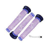 Compatible con Dyson V6, V7 y V8. Repuestos for aspiradora robot de mano. Filtro HEPA delantero y trasero. Accesorios for el hogar.(Set 2)
