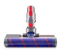 Compatible con Dyson V7 V8 V10 V11 SV12 V15 Bastón inalámbrico Piezas de aspiradora Accesorio for piso de madera dura Cabezales de cepillo de rodillo suave