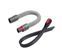 , Compatible con Dyson, V7 V8 V10 V11 V12 V15 Manguera de extensión Herramienta for hendiduras Flexible Cabezal de Boquilla de succión Plana Accesorios for aspiradoras(2PC)