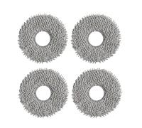 Compatible Con ECOVACS, Compatible Con DEEBOOT, X5 OMNI/X5 PRO OMNI Accesorios Caja De Polvo Filtro De Cepillo Lateral Principal Paño De Fregona Piezas De Bolsa De Polvo(4PCS Mop Cloth)