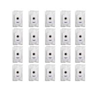 Compatible Con ECOVACS, Compatible Con DEEBOOT, X5 OMNI/X5 PRO OMNI Accesorios Caja De Polvo Filtro De Cepillo Lateral Principal Paño De Fregona Piezas De Bolsa De Polvo(20PCS Dust Bag)