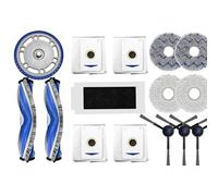 Compatible Con Ecovacs, Compatible Con DEEBOT, T30 Omni/T30 Pro Omni, Compatible Con YEEDI, M12 ULTRA PLUS/M12 + Rollo De Cepillo Desmontable Robot(Set5)