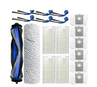 Compatible con Ecovacs, Compatible con DEEBOT, T80 Omni, T80 Pro, Omni, Cepillo Lateral Principal, Filtro, Trapo, Repuesto For Robot Aspirador, Cepillo Giratorio, Piezas, Accesorios.(Set4)