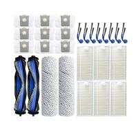 Compatible con Ecovacs, Compatible con DEEBOT, T80 Omni, T80 Pro, Omni, Cepillo Lateral Principal, Filtro, Trapo, Repuesto For Robot Aspirador, Cepillo Giratorio, Piezas, Accesorios.(Set10)