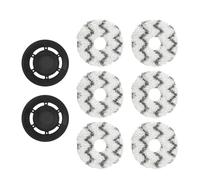 Compatible Con Ecovacs, Compatible Con Deebot, X1 OMNI TURBO Robot Aspirador, Fregona, Soporte De Trapo, Accesorios De Repuesto(8pcs B)