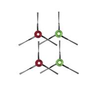 Compatible Con Ecovacs, Compatible Con Deebot X1 TURBO/OMNI, Filtro De Piezas, Cepillo Lateral Principal, Almohadilla for Fregona, Bolsa De Polvo, Reemplazo De Rollo De Robot(SetA)