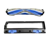 Compatible con ECOVACS, Compatible con Deebot X5Omni X5Pro Ultra X2S Robots Aspiradores Accesorios Clave Cubierta Cepillo Principal Blanco Tapa Extremo Cepillo Rodillo Piezas Repuesto(Set4)