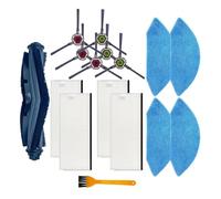 Compatible con Ecovacs Deebot OZMO U2 DGN22 YEEDI K650 Robot Aspirador Accesorios Cepillo Lateral Principal Filtro HEPA Paño de Fregona Repuestos(Set20)