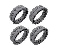 Compatible Con ECOVACS DEEBOT T10 Turbo / T10 Plus, Cubiertas De Repuesto For Ruedas De Robot Aspirador, Prevención De Arañazos En El Suelo.(4pcs)